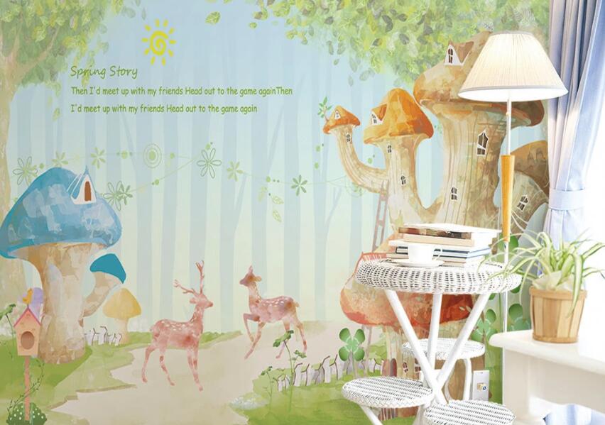 3D Dream House 017 Wall Murals Wallpaper AJ Wallpaper 2