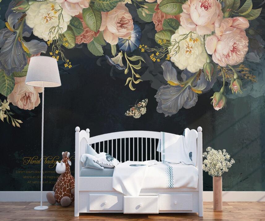 3D Flower 1448 Wall Murals Wallpaper AJ Wallpaper 2