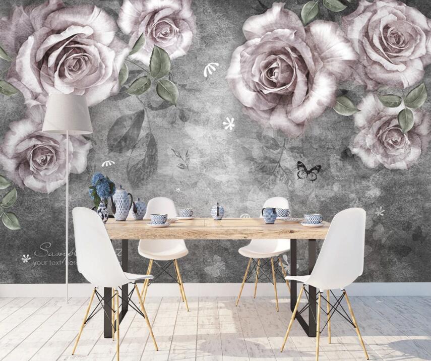 3D Flower 1432 Wall Murals Wallpaper AJ Wallpaper 2