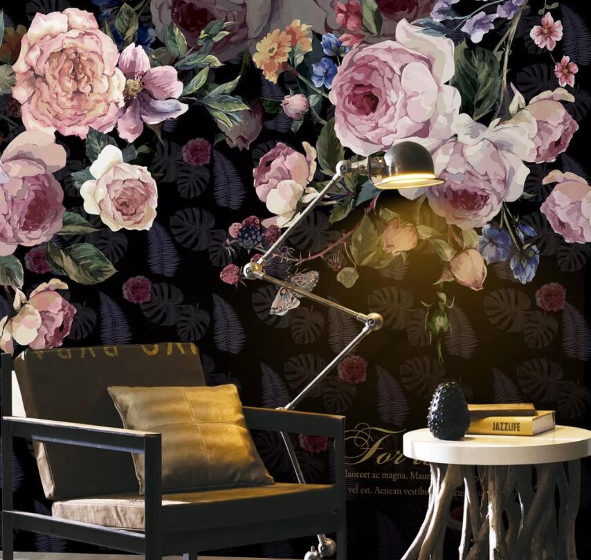 3D Flower 1423 Wall Murals Wallpaper AJ Wallpaper 2