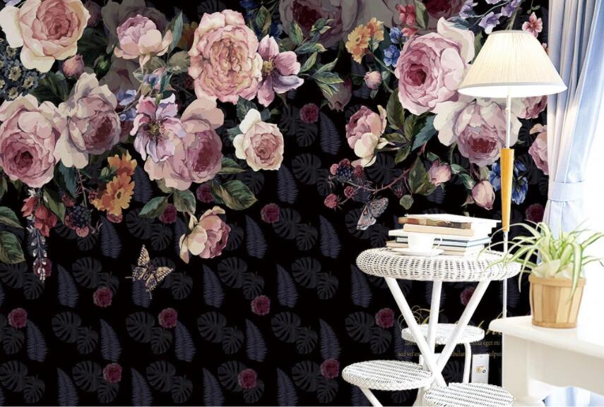 3D Flower 1423 Wall Murals Wallpaper AJ Wallpaper 2