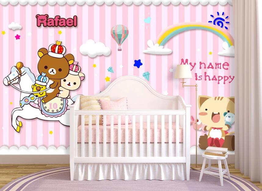 3D Bear 1400 Wall Murals Wallpaper AJ Wallpaper 2