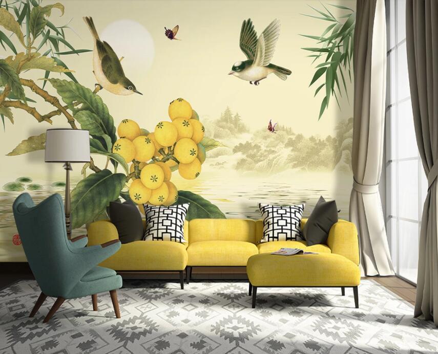 3D Ostrich 1371 Wall Murals Wallpaper AJ Wallpaper 2