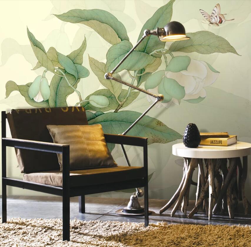 3D Leaves 1370 Wall Murals Wallpaper AJ Wallpaper 2