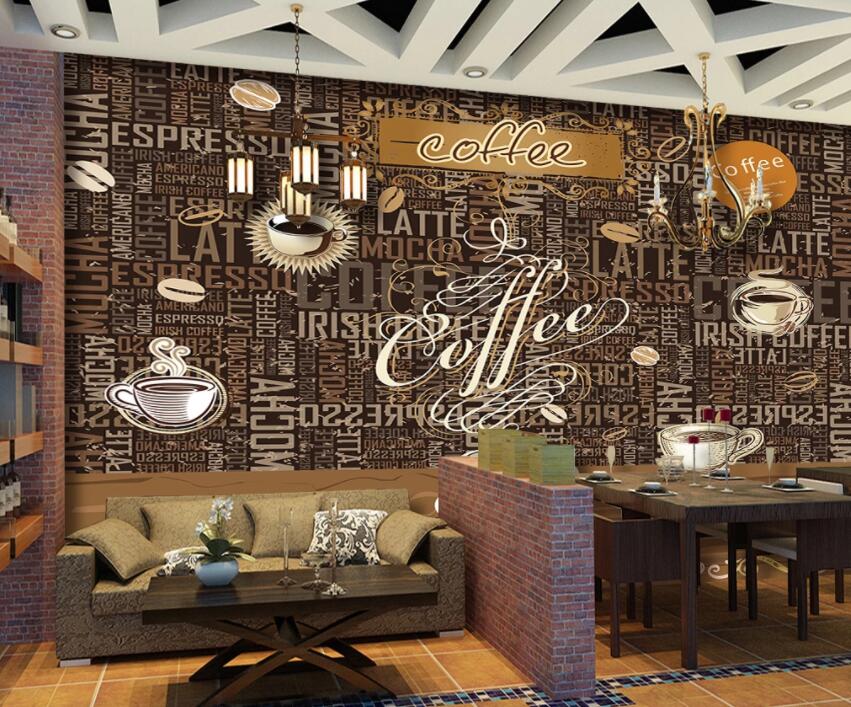 3D Coffee 1369 Food Wall Murals Wallpaper AJ Wallpaper 2