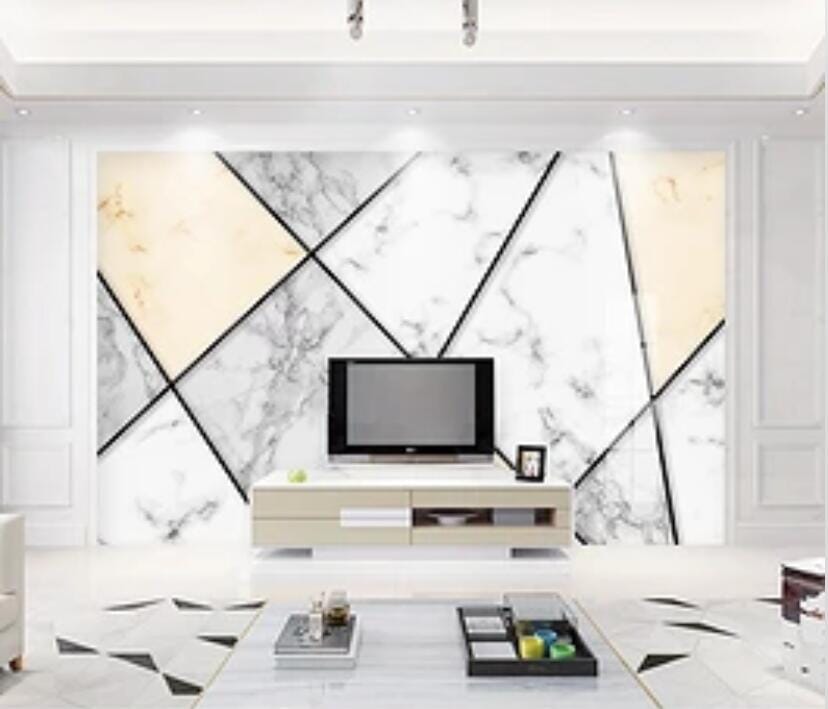 3D Minimalist Lines 3008 Wall Murals Wallpaper AJ Wallpaper 2