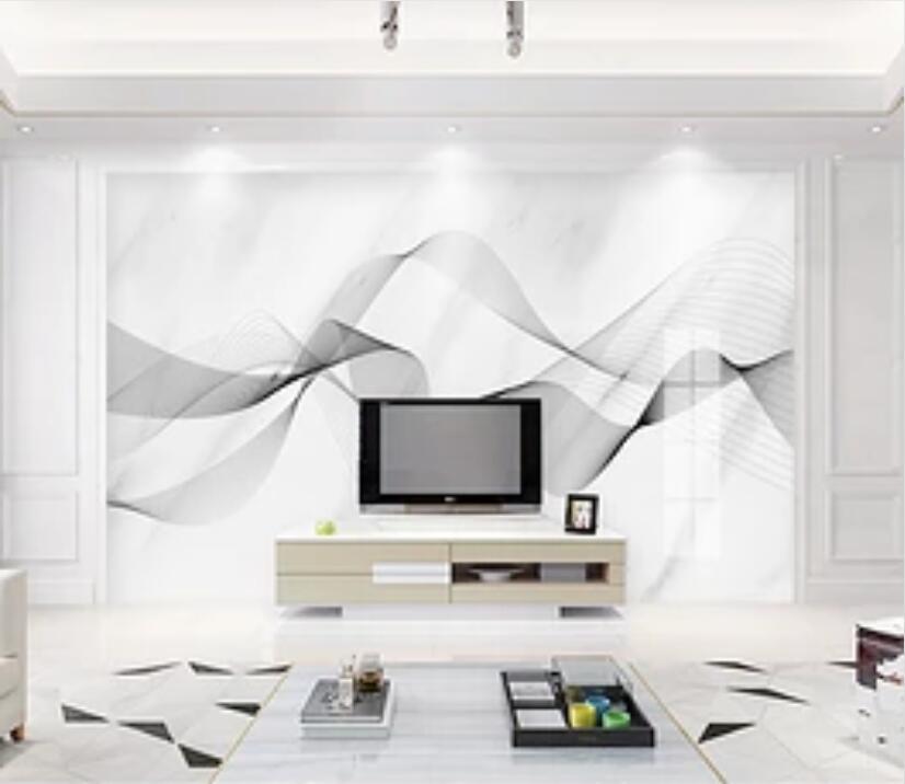 3D Black Wave 1995 Wall Murals Wallpaper AJ Wallpaper 2
