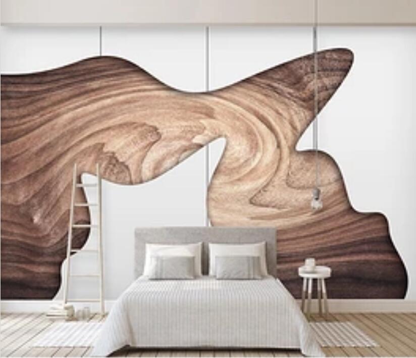 3D Golden Wave 1560 Wall Murals Wallpaper AJ Wallpaper 2
