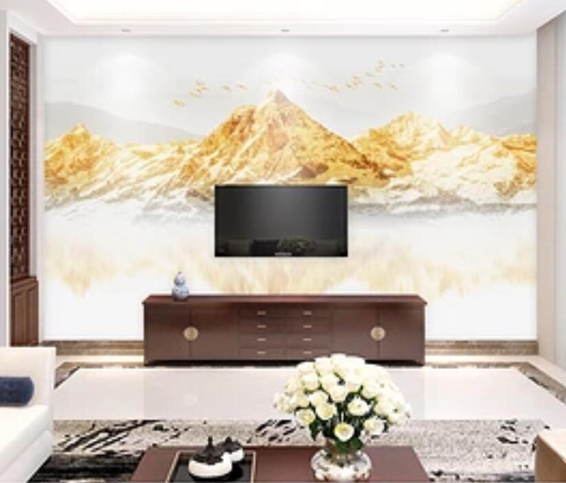 3D Golden valley 1526 Wall Murals Wallpaper AJ Wallpaper 2