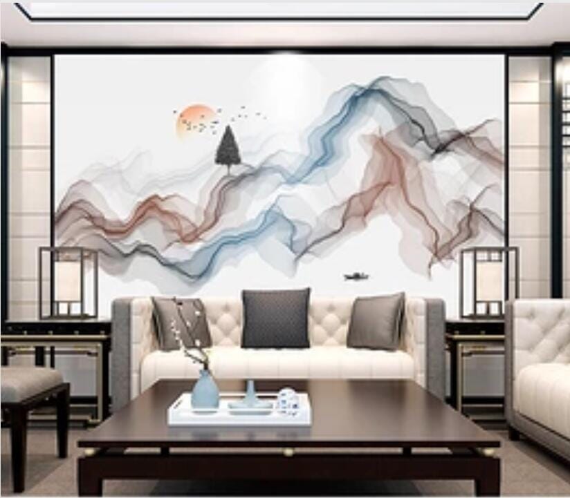 3D Color Wave 2394 Wall Murals Wallpaper AJ Wallpaper 2