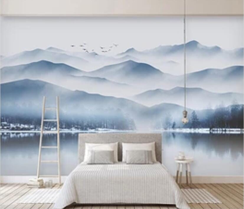 3D Mountain 2232 Wall Murals Wallpaper AJ Wallpaper 2