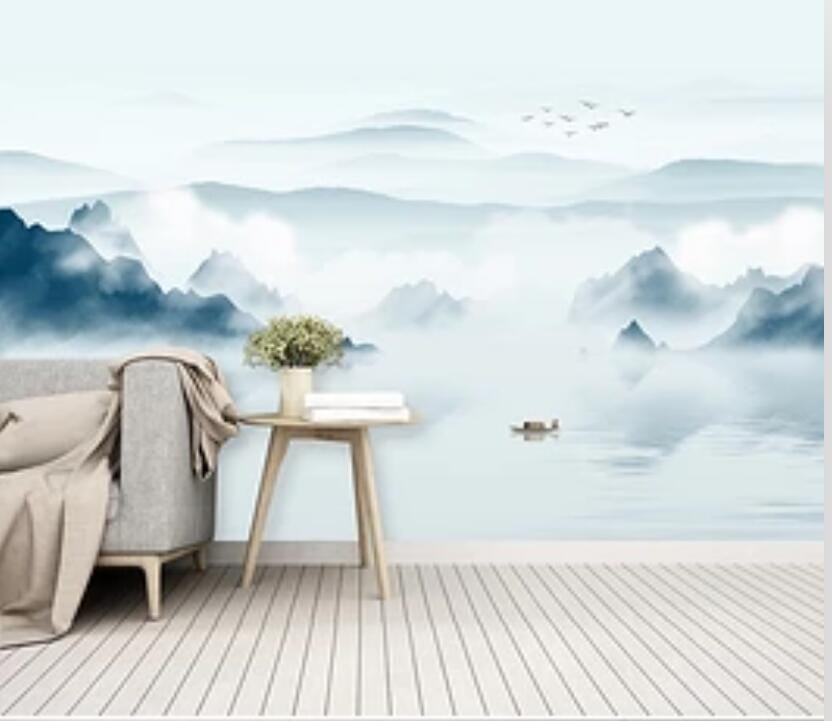 3D Cloud Valley 2212 Wall Murals Wallpaper AJ Wallpaper 2