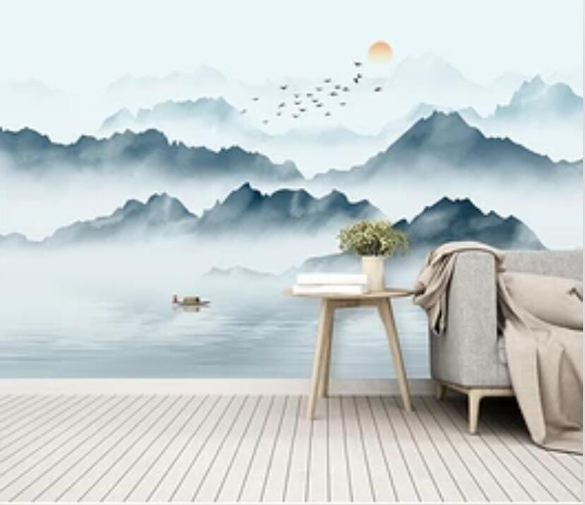 3D Cloud Valley 2211 Wall Murals Wallpaper AJ Wallpaper 2