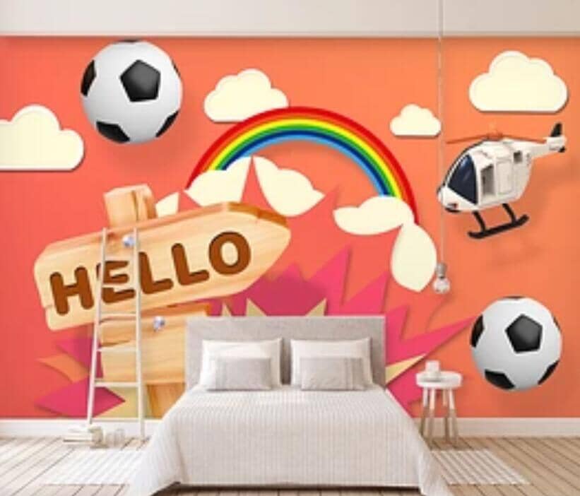 3D Football Stars 2206 Wall Murals Wallpaper AJ Wallpaper 2