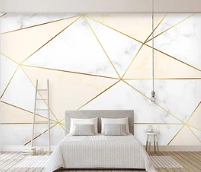3D Triangle Patchwork 2120 Wall Murals Wallpaper AJ Wallpaper 2