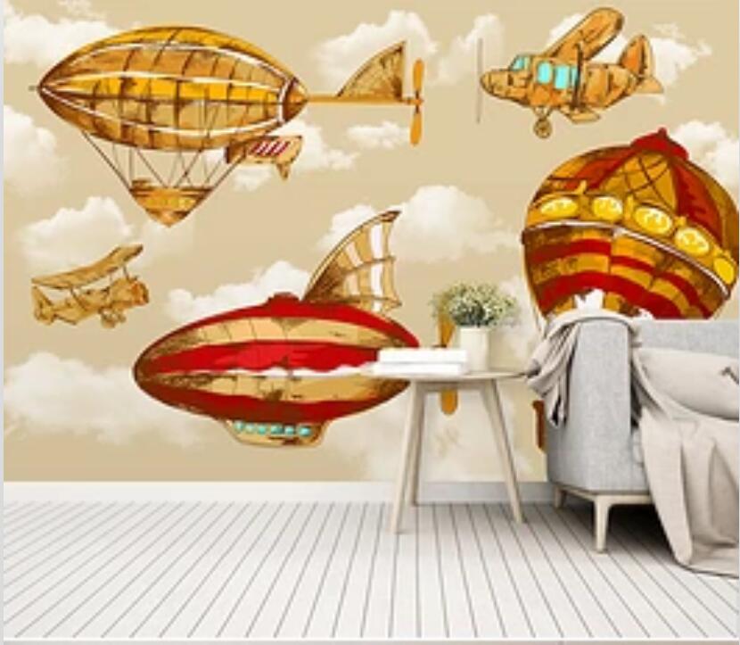 3D Spaceship 608 Wall Murals Wallpaper AJ Wallpaper 2