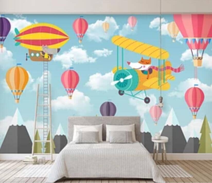 3D Colorful Balloons 1934 Wall Murals Wallpaper AJ Wallpaper 2