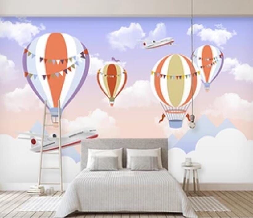 3D Colorful Balloons 1933 Wall Murals Wallpaper AJ Wallpaper 2
