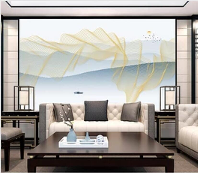 3D Golden Mist 1907 Wall Murals Wallpaper AJ Wallpaper 2