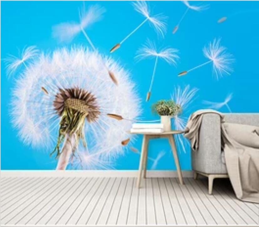 3D Gently Dandelion 1899 Wall Murals Wallpaper AJ Wallpaper 2