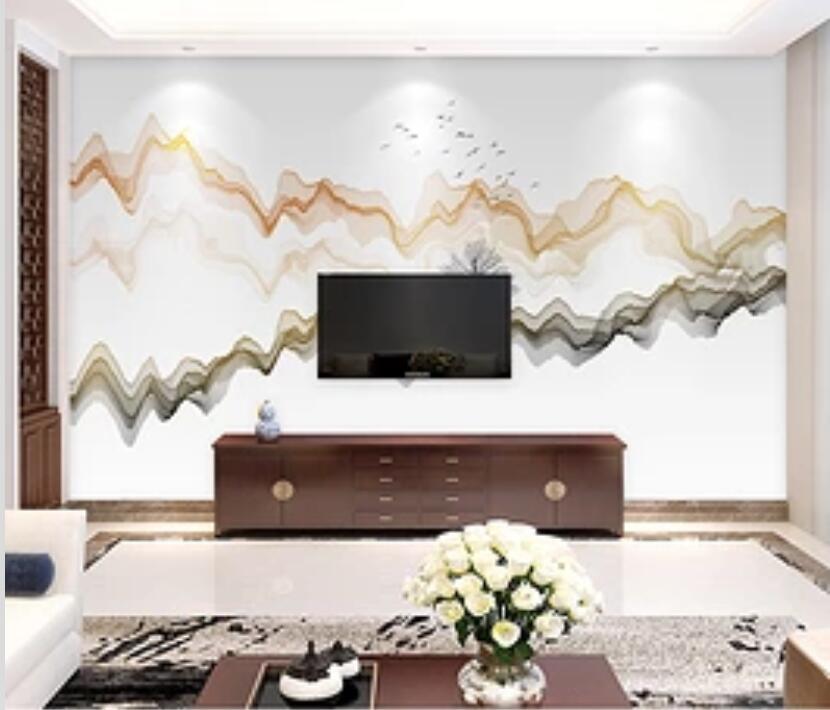 3D Abstract Valley 1894 Wall Murals Wallpaper AJ Wallpaper 2