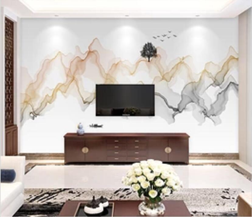 3D Abstract Valley 1893 Wall Murals Wallpaper AJ Wallpaper 2