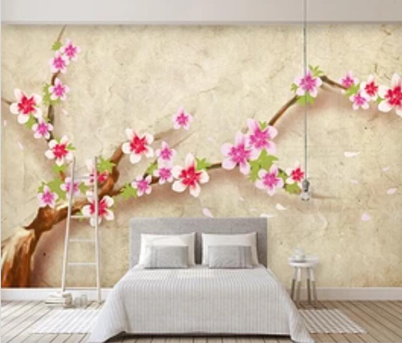 3D Pretty Flowers 482 Wall Murals Wallpaper AJ Wallpaper 2