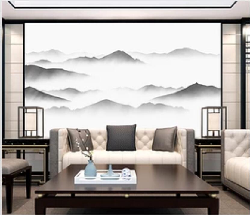 3D Misty Valley 470 Wall Murals Wallpaper AJ Wallpaper 2