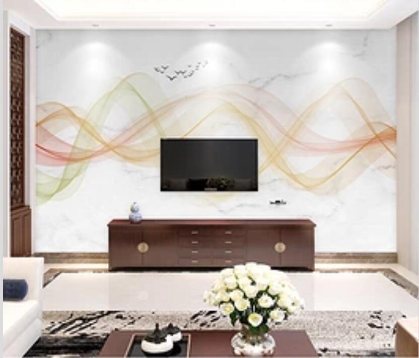 3D Color Wave 416 Wall Murals Wallpaper AJ Wallpaper 2