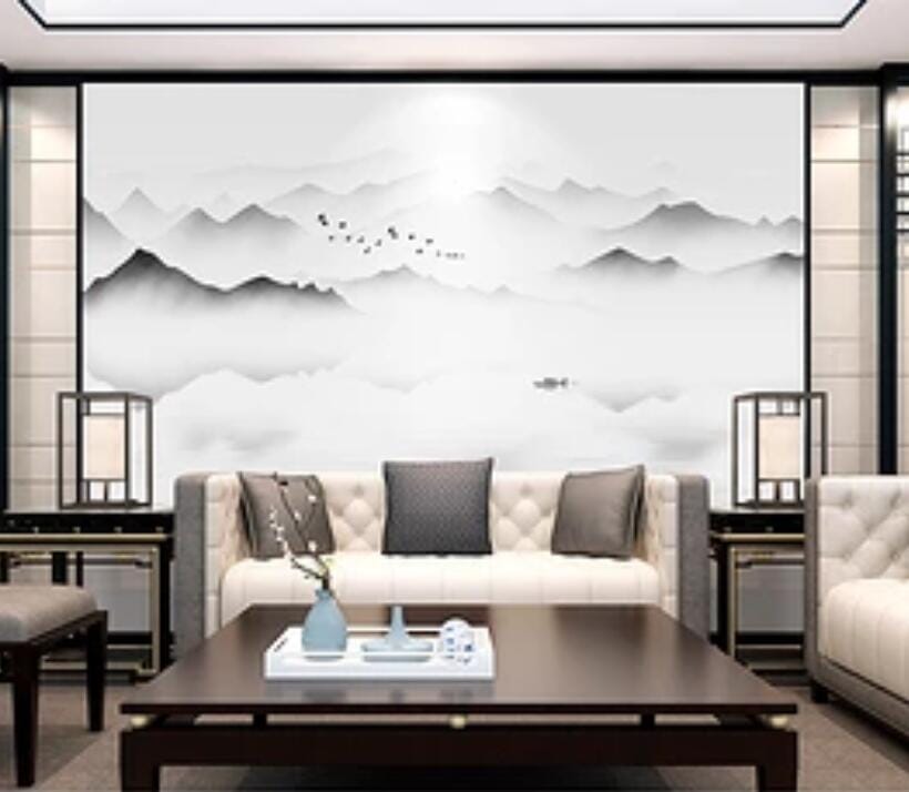 3D Morning Fog 1775 Wall Murals Wallpaper AJ Wallpaper 2