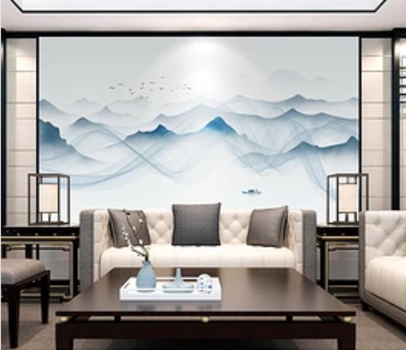 3D Misty Valley 362 Wall Murals Wallpaper AJ Wallpaper 2