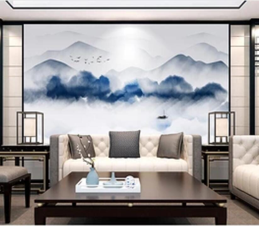 3D Cloud Valley 1737 Wall Murals Wallpaper AJ Wallpaper 2