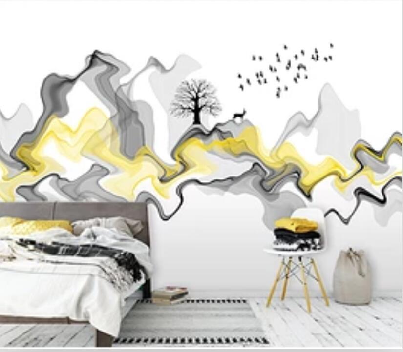 3D Abstract Mountain Peak 1723 Wall Murals Wallpaper AJ Wallpaper 2