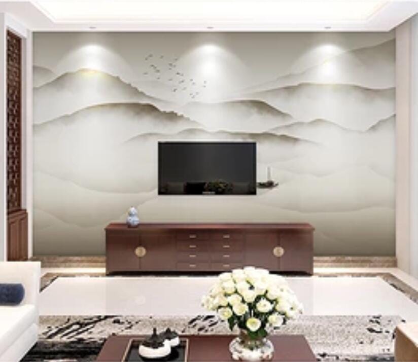 3D Mountain River 1660 Wall Murals Wallpaper AJ Wallpaper 2