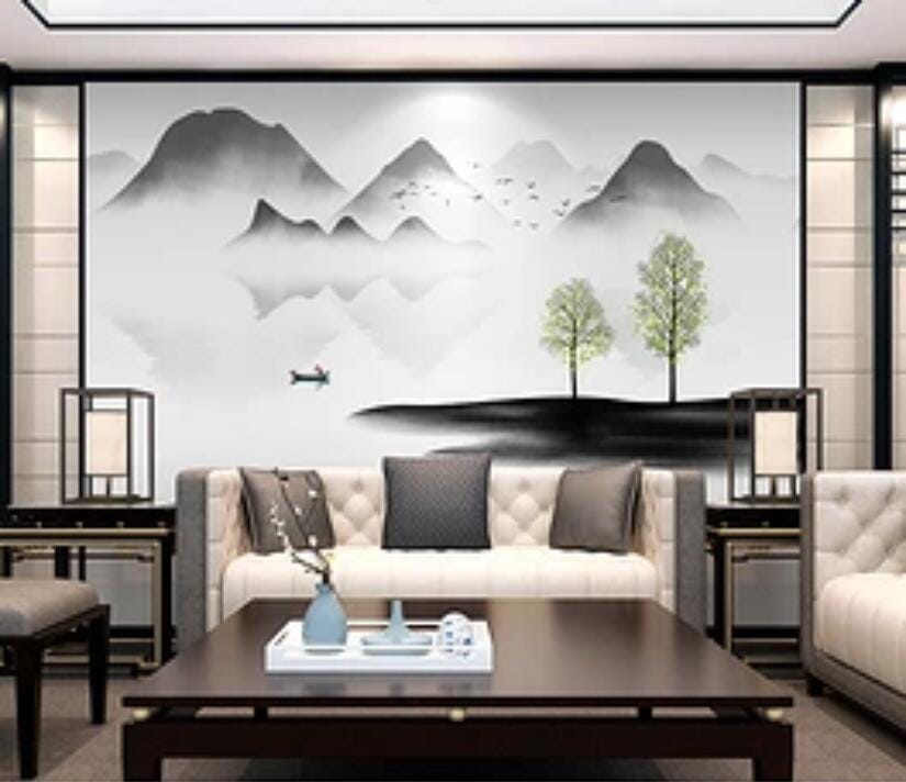 3D Forest Tree 1636 Wall Murals Wallpaper AJ Wallpaper 2