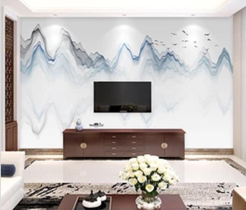 3D Color Wave 1631 Wall Murals Wallpaper AJ Wallpaper 2