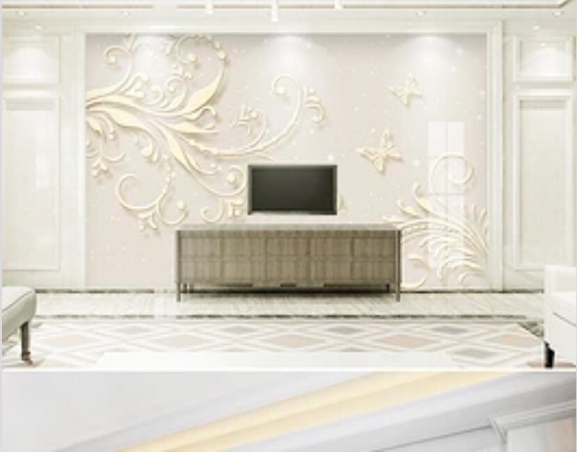 3D Carving Pattern 166 Wall Murals Wallpaper AJ Wallpaper 2