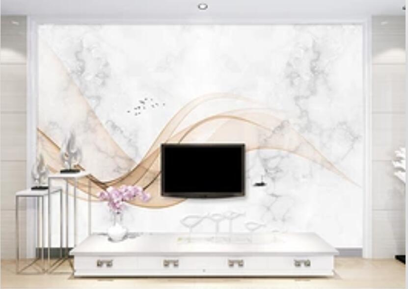 3D Wavy Stripes 1446 Wall Murals Wallpaper AJ Wallpaper 2