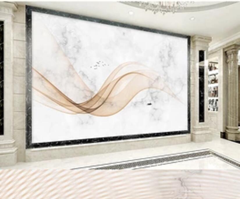 3D Wavy Stripes 1446 Wall Murals Wallpaper AJ Wallpaper 2