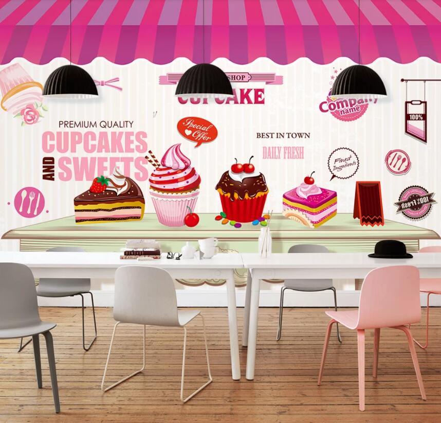 3D Ice Cream 1359 Food Wall Murals Wallpaper AJ Wallpaper 2
