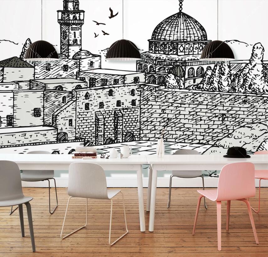 3D Castle 1332 Wall Murals Wallpaper AJ Wallpaper 2