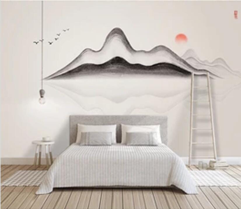 3D Ink Valley 2893 Wall Murals Wallpaper AJ Wallpaper 2