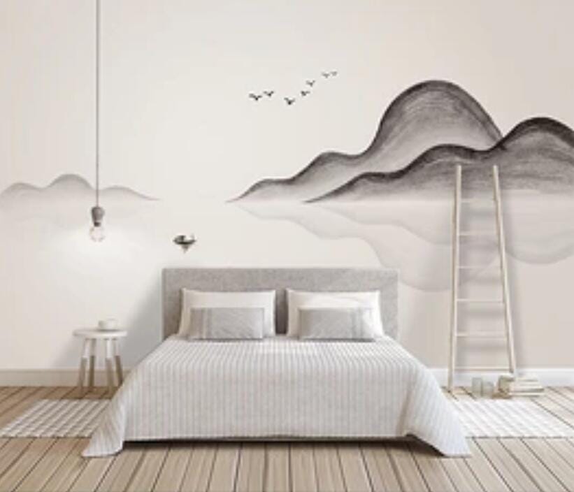 3D Ink Valley 2892 Wall Murals Wallpaper AJ Wallpaper 2
