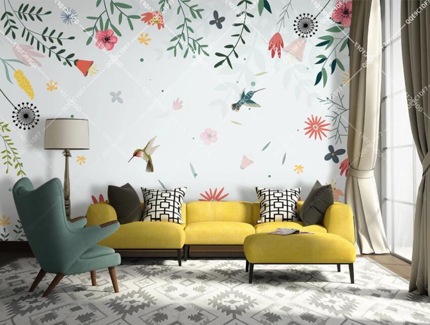 3D Willow Bird 1326 Wall Murals Wallpaper AJ Wallpaper 2