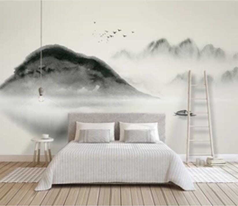 3D Black Valley 2847 Wall Murals Wallpaper AJ Wallpaper 2