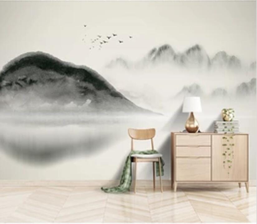 3D Black Valley 2847 Wall Murals Wallpaper AJ Wallpaper 2