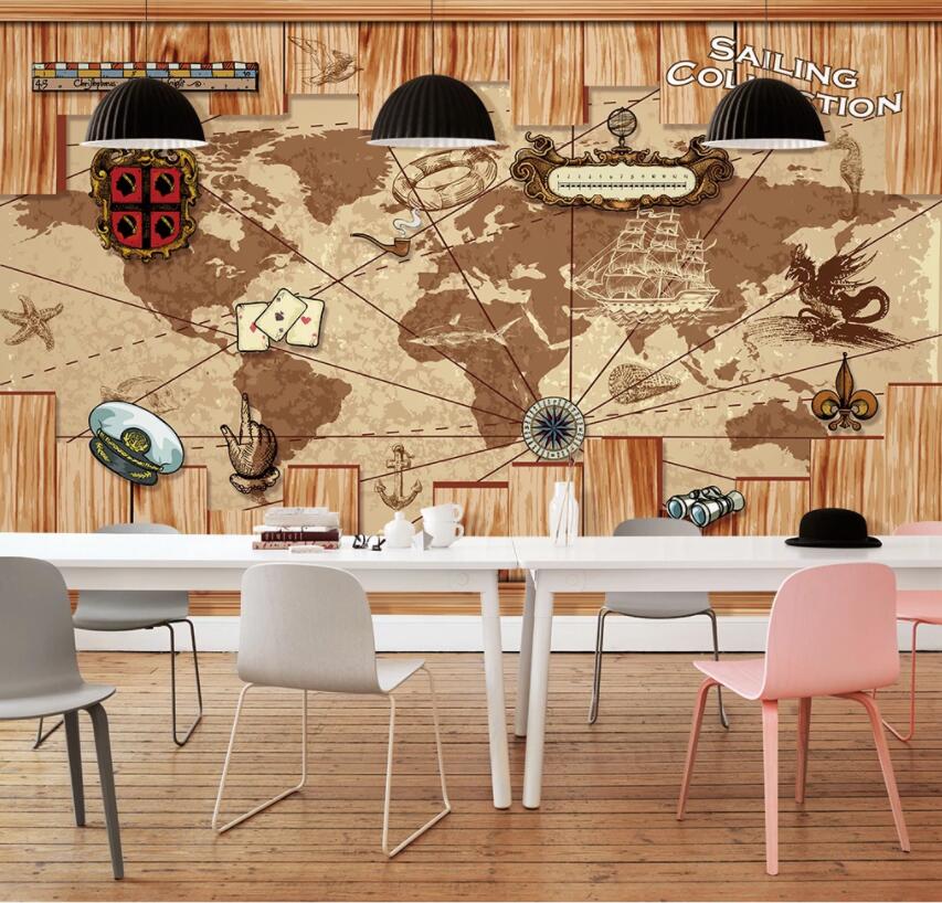 3D Map 1277 Wall Murals Wallpaper AJ Wallpaper 2