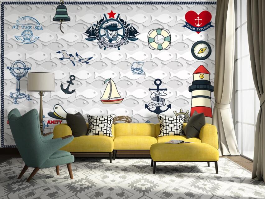 3D Pirate Ship 1260 Wall Murals Wallpaper AJ Wallpaper 2