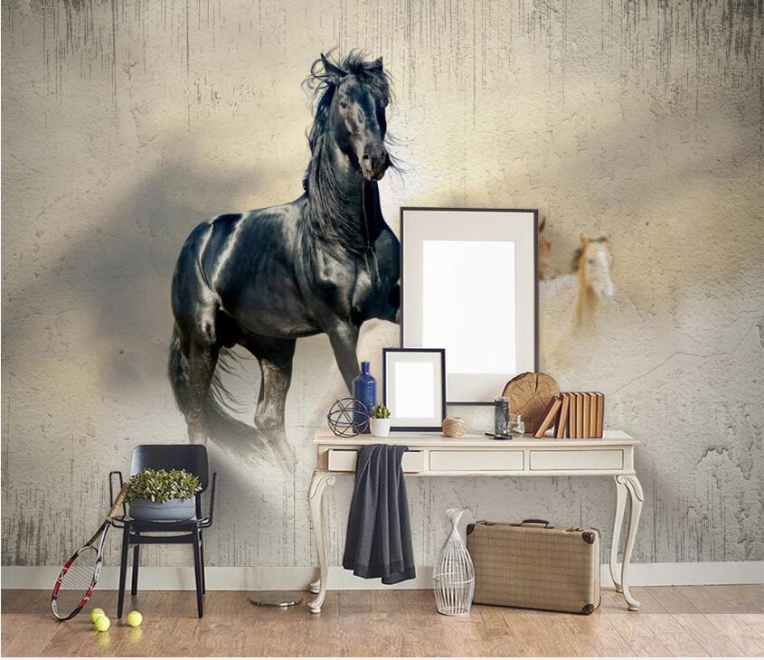 3D Horse 1003 Wall Murals Wallpaper AJ Wallpaper 2