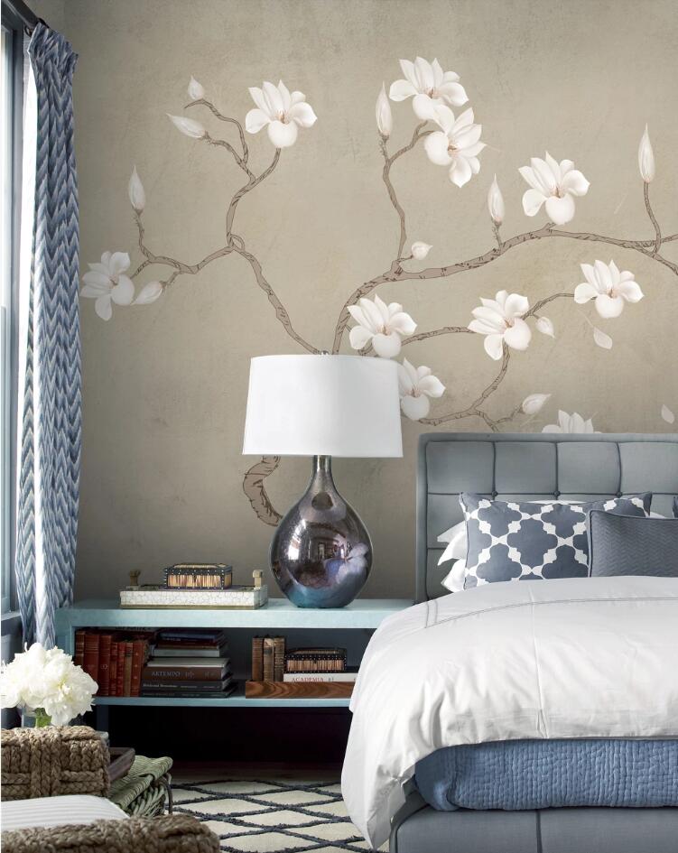 3D Flower Branches 862 Wall Murals Wallpaper AJ Wallpaper 2